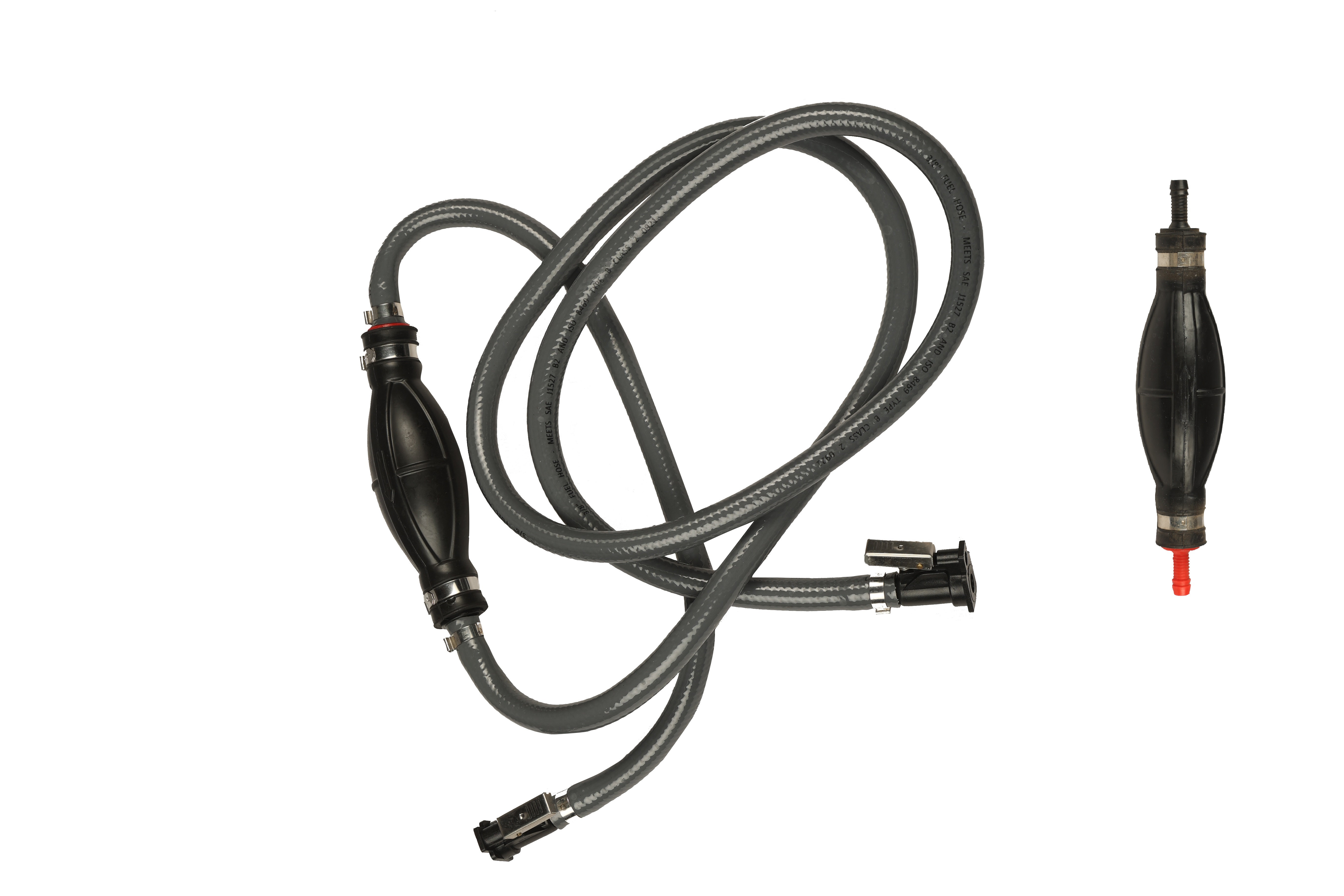 Boat Fuel Hose Assembly And Priming Bulb
