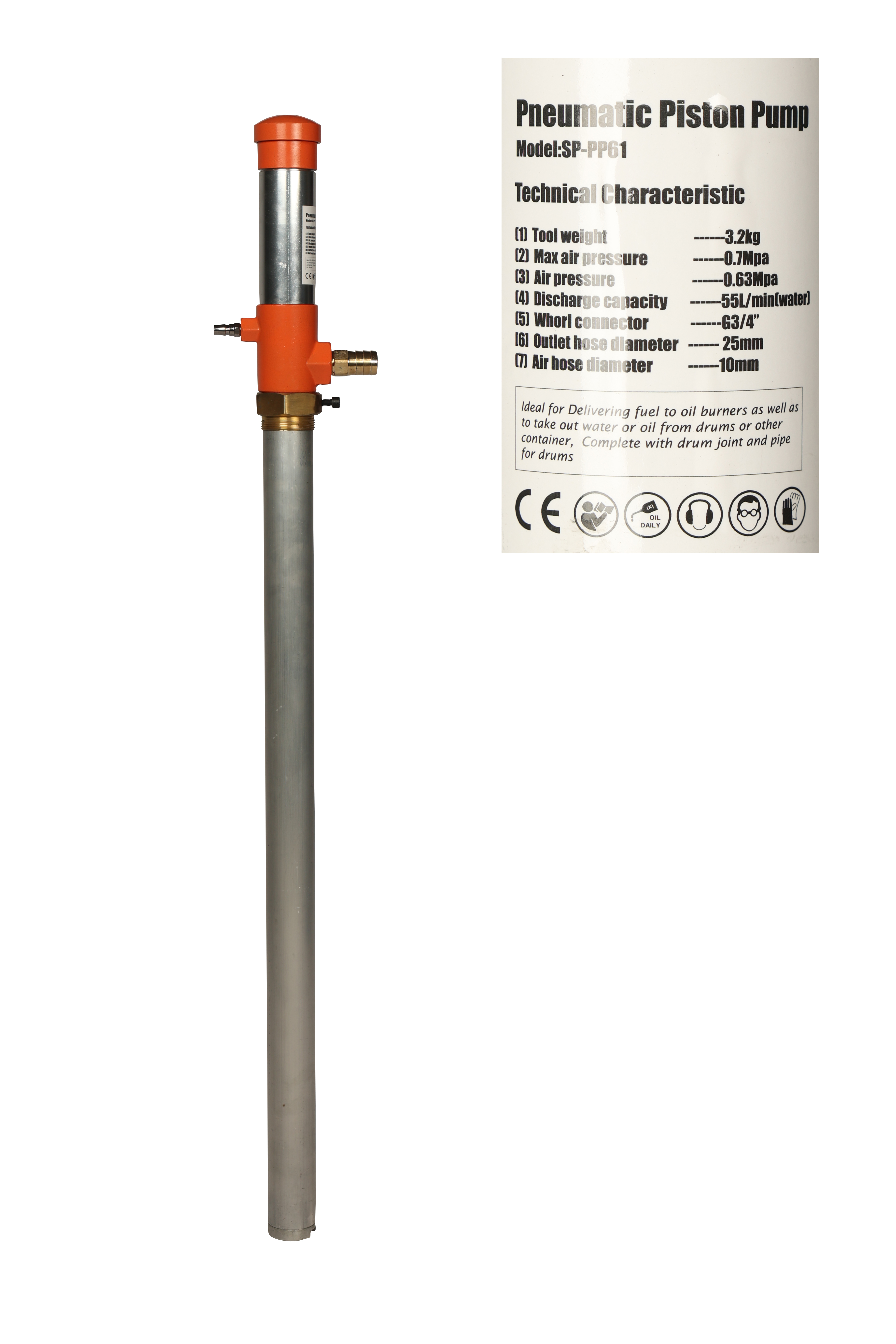 Pneumatic Piston / Drum Pump