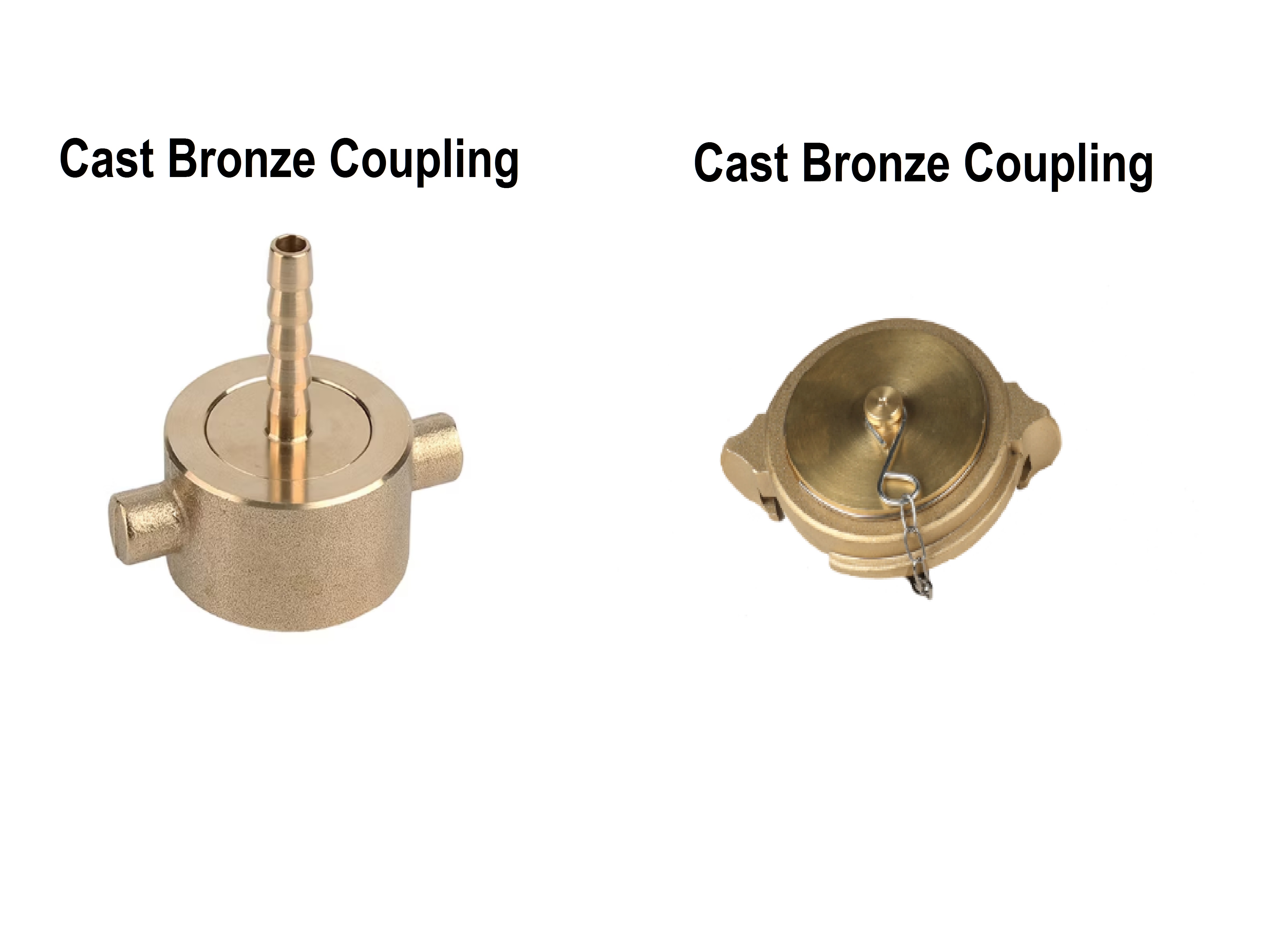 Cast Bronze Coupling & Cap