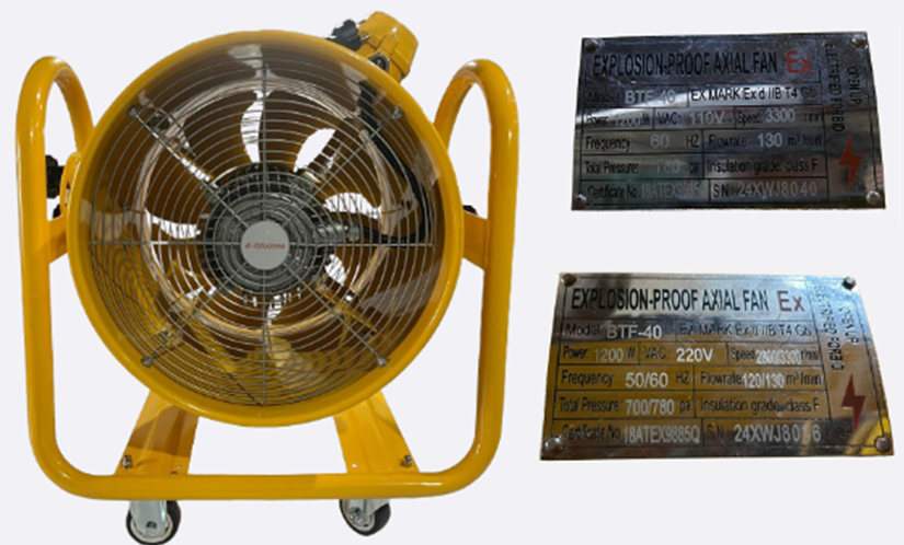 Explosion Proof Blower 400mm / 16”